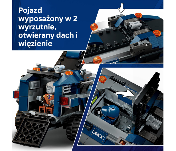 LEGO SUPER HEROES 76349 Pościg Spider-Mana za więźniarką - 1529854 - zdjęcie 5